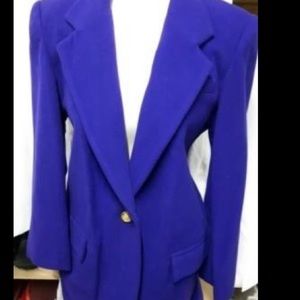 New ports trademarks size small wool mix coat